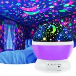 Led Starry Night Sky Projector Lamp Kids Gift Moon Light Rotating Cosmos. Fixed Price $9.89.