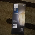 Philips Hue White Ambiance Filament ST19 Bluetooth Led Smart Bulb. Fixed Price $49.99.