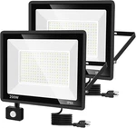 Super Bright 200W Led Motion Sensor Flood Light 23000 Lumens IP66 Waterproof. Fixed Price $149.99.