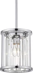 Z-lite 439MP-CH 1 Light Mini Pendant, Chrome. Fixed Price $39.00.