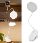 Usb Reading Led Light Clip-on Beside Bed Desk Table Book Lamp Dimmable Flexible. Fixed Price $9.99.