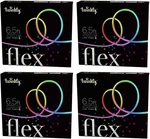 Twinkly Flex White Wire Light Tube, Multicolor, Rgb Led, 6.5FT (pack Of 4). Fixed Price $85.92.