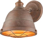 Golden Lighting 7312-1W Cp Bartlett 9.25"W Wall Sconce Copper. Fixed Price $132.11.