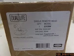 Hubbell Lighting Dual-lite Led Emergency Remote Single Head White Evosw. Fixed Price $52.24.