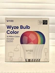 Wyze Bulb Color, 1100 Lumen Wifi Rgb And Tunable White A19 4 Pack,. Fixed Price $38.00.