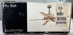 Vintage Ellington Bali Ceiling Fan Bamboo Finish 4-SPEED Reversible BAL54BA5. Fixed Price $255.00.