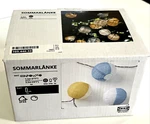 New Ikea Sommarlanke Led String With 24 Lights 105.446.33 Blue Yellow. Fixed Price $19.31.
