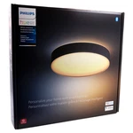 Philips Hue Enrave Ceiling Light Black Smart Led White Ambiance Flush Mount Lg. Fixed Price $179.95.