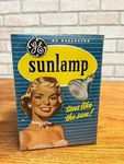 General Electric Vintage 50S 60S Tanning Bulb Box Retro Prop. Fixed Price $24.99.