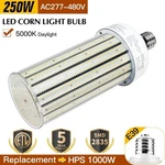 480V-LED Corn Bulbs 250W E39 Mogul Base 36000LM -warehouse Lighting. Fixed Price $99.20.