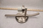 Kichler One Light Wall Sconce Steel/glass Brushed Nickel 120V 75W 45888. Fixed Price $35.00.