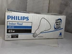 Philips Light Bulb Vtg 65W Indoor Flood 12 Pack BR30 Reflector Nob Nos Read 10CT. Fixed Price $99.88.