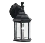 Kichler Chesapeake 11.75 In. 1-LIGHT Black Outdoor Wall Mount Lantern. Fixed Price $27.99.