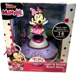 Disney Minnie Mouse Light And Sound Rotating Room Glow Night. Fixed Price $35.99.