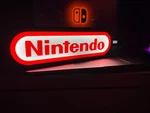 Nintendo Led Lightbox Sign Usb Powered 6500K White Gaming Room. Fixed Price $39.99.