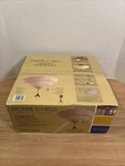 Monte Carlo Semi Flush Ceiling Fixture Fan Light Kit Aged Scavo Finish New. Fixed Price $49.99.