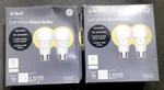 *4PACK* Soft White A19 Smart Bulbs By Ge Direct Connect Led. Fixed Price $24.99.