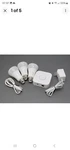 Philips Hue White Led Starter Kit. 3 Bulbs + 1 Color. Fixed Price $50.00.