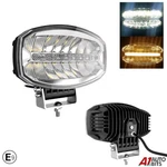 9" Jumbo Oval Led Combo Amber Drl Spot Fog Light X1 For Scania Daf Man Volvo 24V. Fixed Price $139.13.