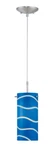 Lite Source LS-19991 Pacifica Light Pendant Blue. Fixed Price $59.95.