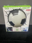 3DLIGHTFX Soccer Ball W/crack Sticker Unused Open Box Cordless. Fixed Price $23.46.