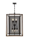 Varaluz Rio Lobo Light Pendant, Dark Oak/black - 285P08DOBL. Fixed Price $769.50.