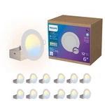 Philips Led 60W Slim 6-INCH Canless Downlight 12-PACK Selectable White Multi-.... Fixed Price $90.93.