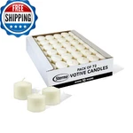 Sterno 72-PACK Votive Candles Long Lasting Tea Lights, Burns Up To 1 Hour. Fixed Price $48.74.
