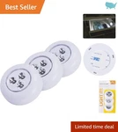 Fulcrum 30010-308 Touch Control Stick-on Led Light Pack, Dimmable & Wireless. Fixed Price $29.99.