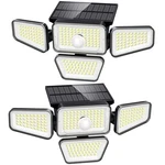 Solar Lights Outdoor, 270 Led 3000LM Motion Sensor Light, IP65 Waterproof 4 H.... Fixed Price $41.19.
