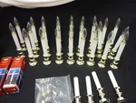 Lot Of 26 Holiday Living 41389 Battery Operated Candle Lamps 3V Bulb 2AA. Fixed Price $74.99.