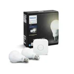 Starter Kit Philips Hue A19 E26 Medium Smart-enabled Warm White. Fixed Price $65.00.