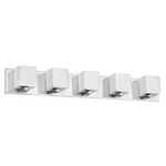 Dainolite Light Vanity, Polished Chrome V1230-5W-PC. Fixed Price $284.00.