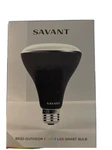Savant BR30 Bluetooth Smart Led Light Bulb Outdoor- Free Shipping. Fixed Price $29.00.