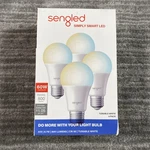 Sengled Simply Smart A19 Bulbs 800 Lumens Tunable White 4 Pack Open Box. Fixed Price $18.99.
