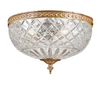 Crystorama 117-8-OB Richmond 2-LIGHT Lead Crystal Flush Mount. Fixed Price $198.00.
