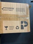Progress Lighting P8004-28 6 In. White Recessed Baffle Trim For Sloped Ceilings. Fixed Price $19.89.