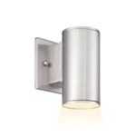 Designers Fountain Barrow 4" Wall Lantern, Satin Platinum LED33001-SP. Fixed Price $80.80.