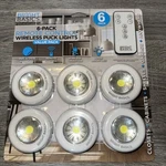 Bright Basics Ultra Led Remote Control Wireless Light Bars 6-PACK. Fixed Price $30.00.