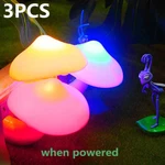3PCS Colorful Mushroom Night Light Ltd Smart Sensor Lamp Bedside Home Decor. Fixed Price $9.49.