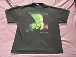 Vintage Alaska Northern Lights Shirt Mens Xl Black Aurora Borealis Elk Moose. Fixed Price $18.88.