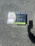 Ob Hampton Bay 80 Cfm 2.0 Sones Bathroom Exhaust Fan, White Grille, Ceiling. Fixed Price $40.00.