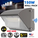Led Wall Pack 150W 18000LM, Waterproof Commercial Security Outdoor Lights. Fixed Price $83.40.