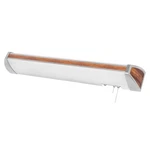 Afx Lighting Ideal 52" Fluorescent Wall Light, Mahogany/white - IDB332E8MH. Fixed Price $356.00.
