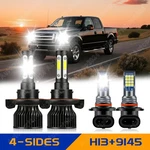 2004-2014 Ford F-150 6000K Led Headlight Hi/lo + Fog Bulbs Combo Kit. Fixed Price $24.98.