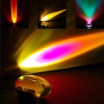 Alymack Sunrise Aura Light Mood Lamp - Adjustable 2 X 3 Inches, Clear. Fixed Price $11.94.