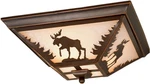 Vaxcel Lighting CC55614 Yellowstone 3 Flush Mount Indoor - Bronze. Fixed Price $229.99.