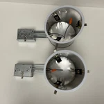 2 Elco EL970RICA 6" Integrated Led Airtight Remodel Housing Sloped Ceilings. Fixed Price $45.00.