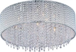 ET2 E23133 Chrome Spiral 17" Flush Mount Crystal Ceiling Light. Fixed Price $398.40.