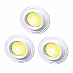 Spot Light Ring White Trim 5" Id X 9" Od Mini Medallion Set Of 3. Fixed Price $50.99.